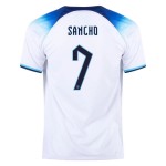 Jadon Sancho #7 Inglaterra Camiseta de Local Mundial 2022