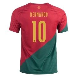 Bernardo Silva #10 Portugal Camiseta de Local Mundial 2022