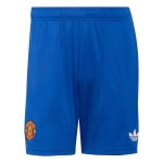 Pantalón Corto Visitante Manchester United 2026/27 Azul Niño Pantalón Corto Visitante Manchester United 2026/27 Azul Niño