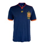 Camiseta Retro España 2010 Copa del Mundo Conmemorativa Hombre