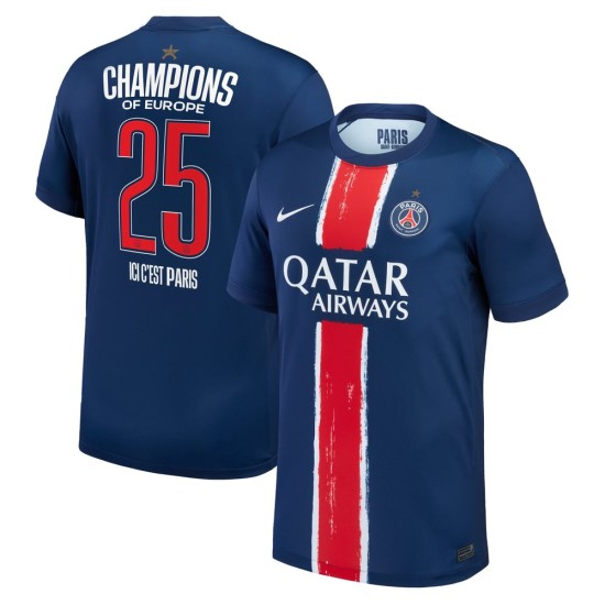 Camiseta Hombre PSG 2024/25 Local Edición Coleccionista - Campeones de Europa 2025 Camiseta Hombre PSG 2024/25 Local Edición Coleccionista - Campeones de Europa 2025