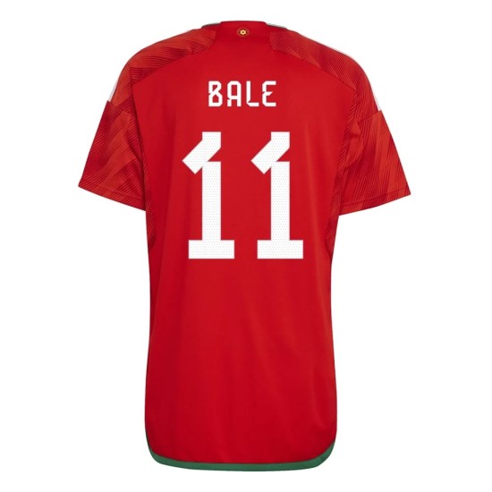 Gareth Bale #11 Gales Camiseta de Local Mundial 2022 Gareth Bale #11 Gales Camiseta de Local Mundial 2022