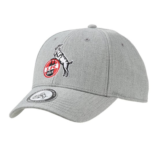 Gorra con Logo Básico del 1. FC Köln – Gris