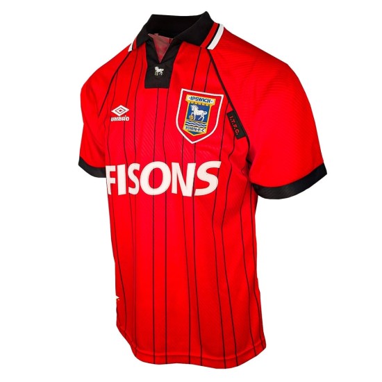 Mujeres Ipswich Town 1993/95 De visitante Retro Camiseta