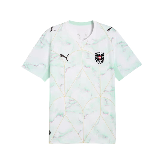Camiseta Mundial 2026 Visitante Austria Niño