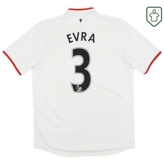 Camiseta retro visitante hombre Manchester United 2012/14 Evra #3