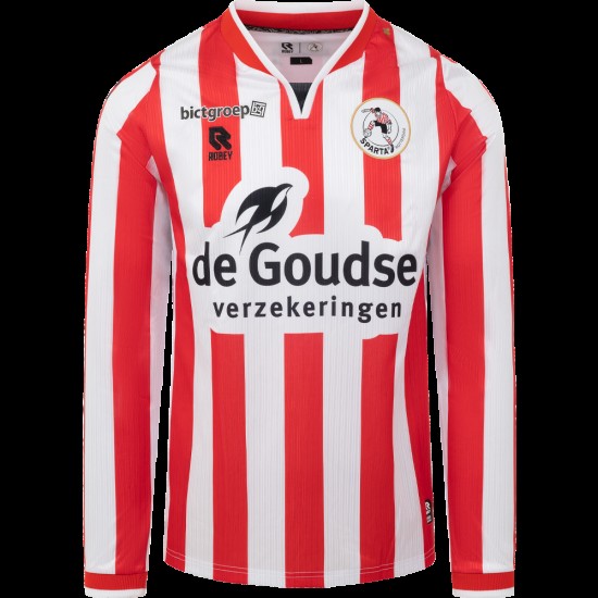 Camiseta de Manga Larga Local Hombre Sparta Rotterdam 2024/25 Camiseta de Manga Larga Local Hombre Sparta Rotterdam 2024/25
