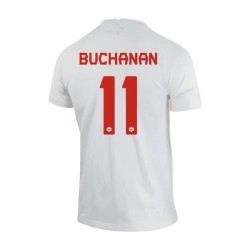 Tajon Buchanan #11 Canadá Camiseta de Visita Mundial 2022