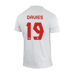 Alphonso Davies #19 Canadá Camiseta de Visita Mundial 2022