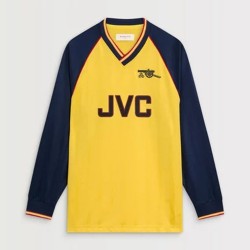 Camiseta Retro de Visitante de Manga Larga Arsenal 1988/89 para Hombre