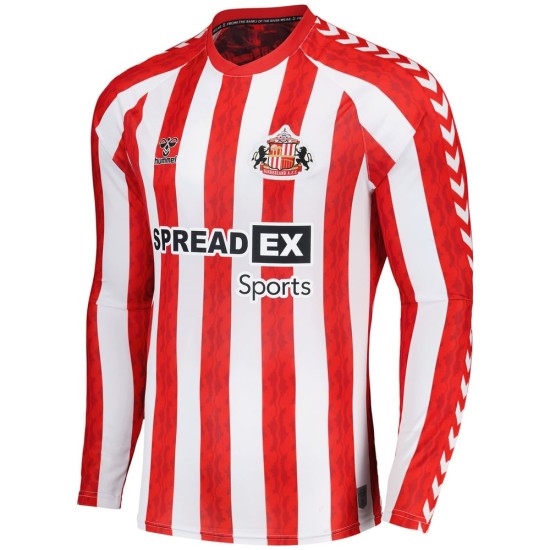 Camiseta de manga larga local Sunderland 2024/25 para hombres