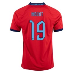 Mason Mount #19 Inglaterra Camiseta de Visita Mundial 2022