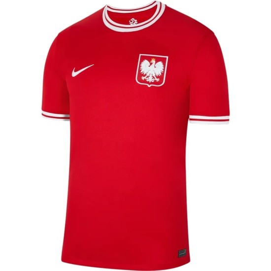 Polonia Camiseta de Visita Mundial 2022