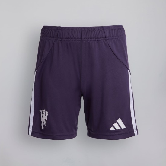 Pantalones Cortos de Visitante Niño Manchester United 2025/26 Pantalones Cortos de Visitante Niño Manchester United 2025/26