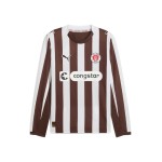 Camiseta de manga larga local FC St. Pauli 2025/26 para niño Camiseta de manga larga local FC St. Pauli 2025/26 para niño