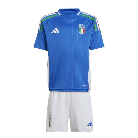 Camiseta+Pantalones Cortos Infantil Italia de Local EURO 2024 Camiseta+Pantalones Cortos Infantil Italia de Local EURO 2024
