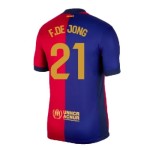 Camiseta de casa F.DE JONG FC Barcelona 2024/25 para hombres