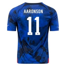 Brenden Aaronson #11 USMNT Camiseta de Visita Mundial 2022