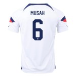 Yunus Musah #6 USMNT Camiseta de Local Mundial 2022