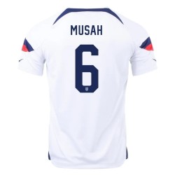 Yunus Musah #6 USMNT Camiseta de Local Mundial 2022