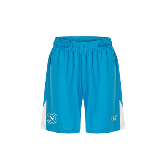 Pantalones cortos de casa para niño Napoli 2024/25 - Azul Celeste