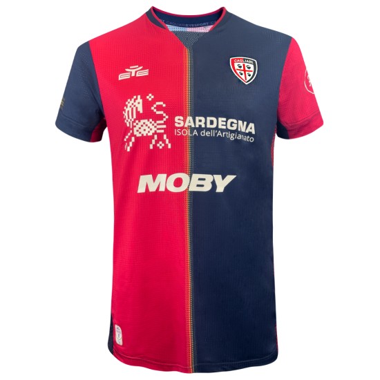 Camisa de casa para hombre Cagliari Calcio 2024/25