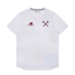 Camiseta de entrenamiento previa al partido de la 3.ª equipación del West Ham United 2026/27 - Blanca para hombre Camiseta de entrenamiento previa al partido de la 3.ª equipación del West Ham United 2026/27 - Blanca para hombre