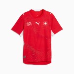 Camiseta de hombre Suiza 2026 Copa del Mundo auténtica local Camiseta de hombre Suiza 2026 Copa del Mundo auténtica local