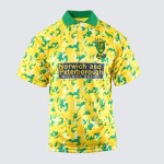 Camiseta retro UEFA Cup del Norwich City para hombre 1993