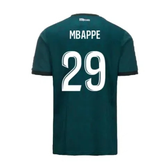 Camiseta de visitante MBAPPE AS Monaco 2024/25 para niños