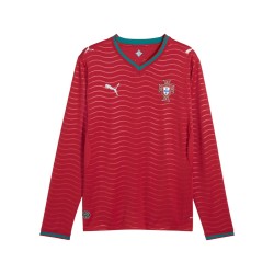 Camiseta de manga larga de niño Portugal 2026 Copa del Mundo local
