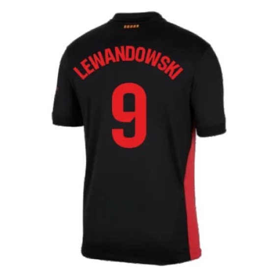 Camiseta de visitante LEWANDOWSKI FC Barcelona 2024/25 para mujeres Camiseta de visitante LEWANDOWSKI FC Barcelona 2024/25 para mujeres