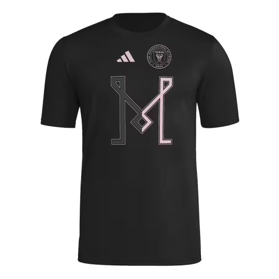 Camiseta Hook AEROREADY Tercera Mujer Inter Miami CF 2025 - Negra Camiseta Hook AEROREADY Tercera Mujer Inter Miami CF 2025 - Negra