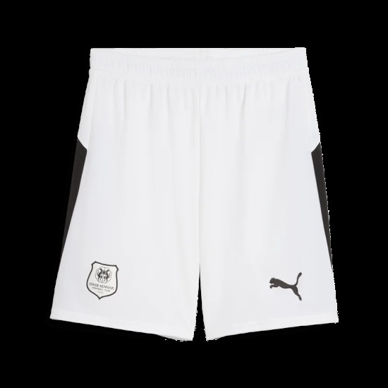 Mujer Rennes 2025/26 Pantalones Cortos de Visitante Mujer Rennes 2025/26 Pantalones Cortos de Visitante