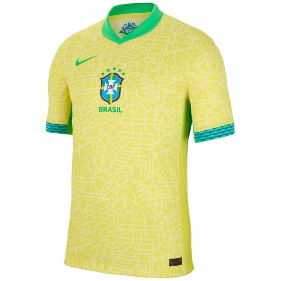Brasil Camiseta Versión Jugador de Local Copa América 2024