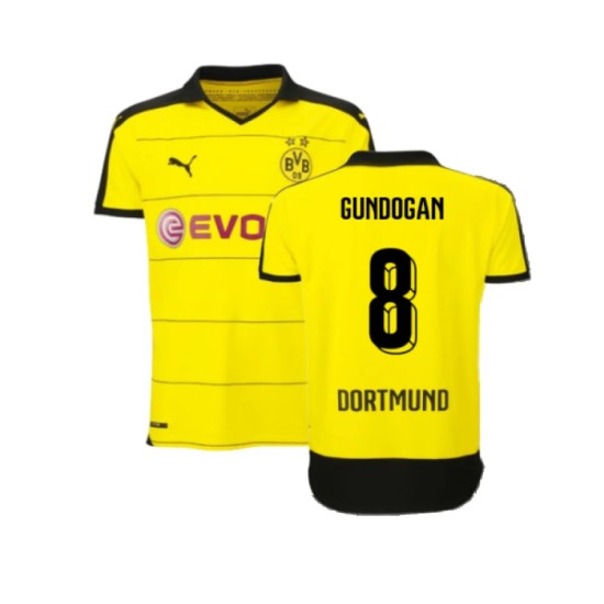 Camiseta de casa GUNDOGAN BVB Borussia Dortmund 2015/16 para mujeres Camiseta de casa GUNDOGAN BVB Borussia Dortmund 2015/16 para mujeres