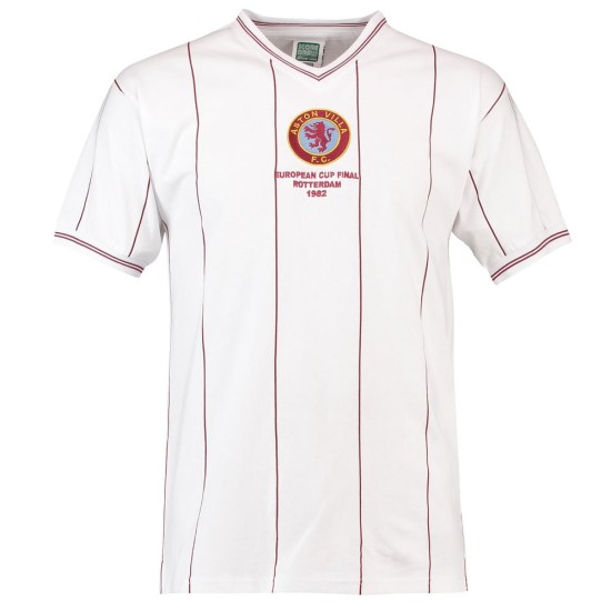 Camiseta Retro Final Copa de Europa Aston Villa Infantil 1982 Camiseta Retro Final Copa de Europa Aston Villa Infantil 1982