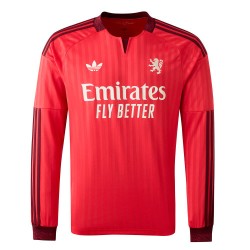 Camiseta Visitante Manga Larga Niño OL 2026/27