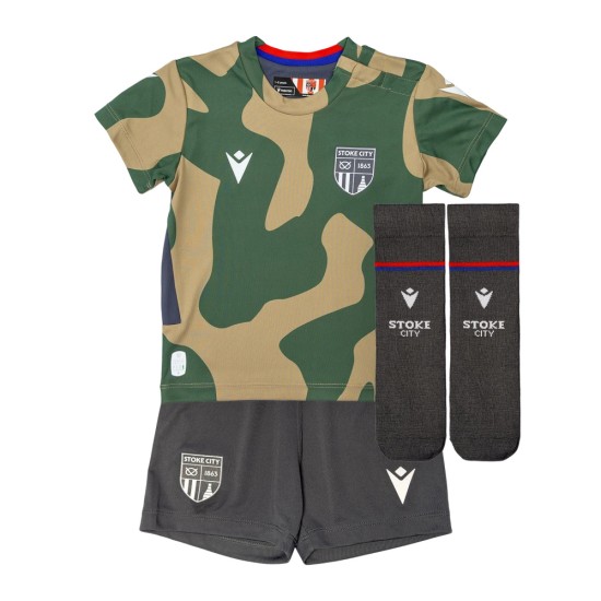 Conjunto de la 2.ª equipación del Stoke City 2026/27 para niño