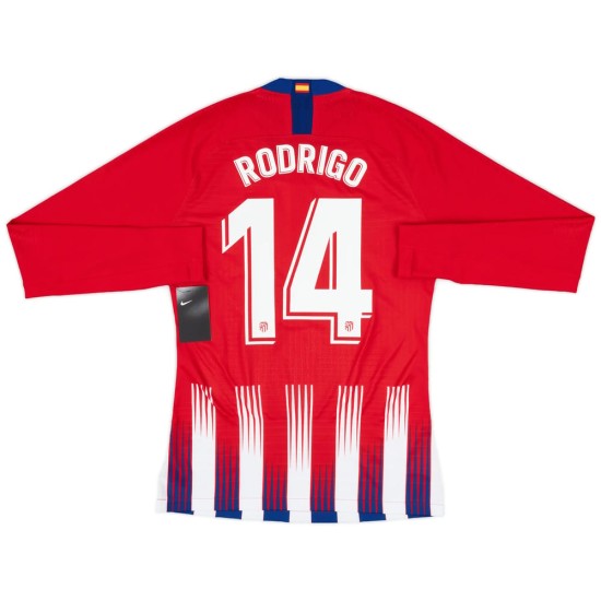 Camiseta de casa RODRIGO Atletico Madrid 2024/25 de manga larga para niños