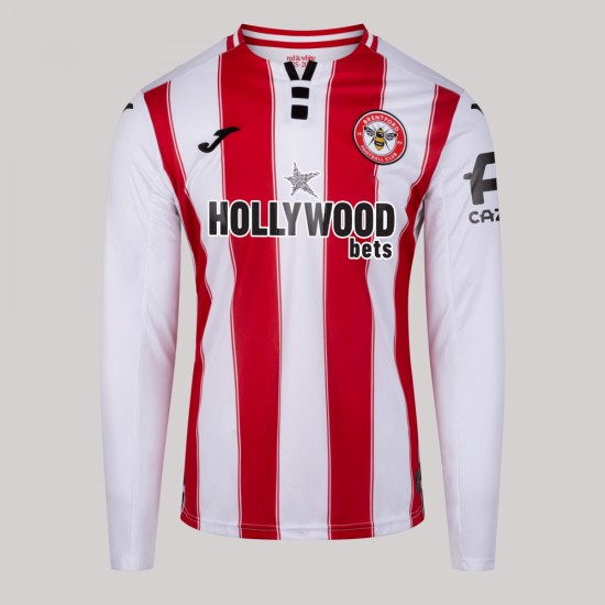 Camiseta Local Manga Larga Niño Brentford 2025/26