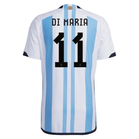 Angel Di Maria #11 Argentina Camiseta de Local Mundial 2022 Angel Di Maria #11 Argentina Camiseta de Local Mundial 2022