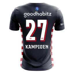 Hombre PSV 2025/26 Camiseta Visitante Champion #27