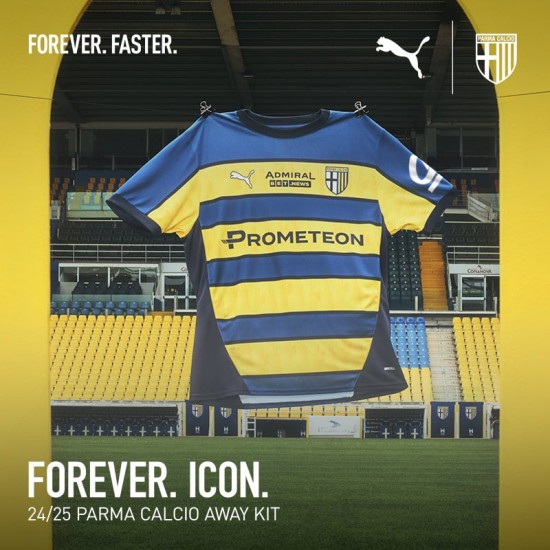 Camisa de visitante para niño Parma 2024/25
