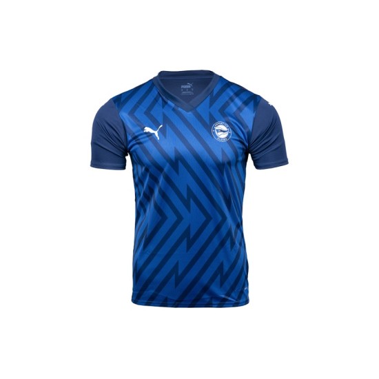 Camiseta Pre-Partido Auténtica Tercera Masculina Alavés 2024/25 - Azul