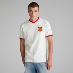 Camiseta retro final FA Cup Manchester United 1957 de hombre