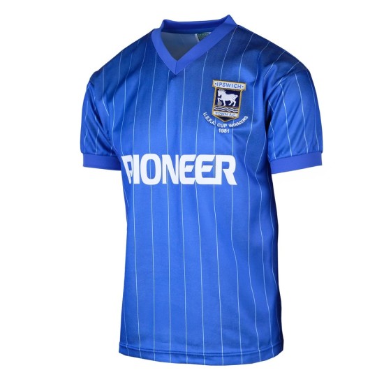 Mujeres Ipswich Town 1981/82 Casa Retro Camiseta