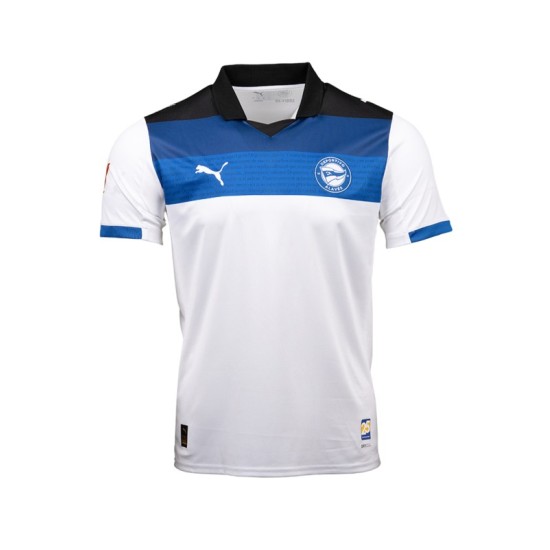 Camiseta Visitante Niño Alavés 2025/26 Sin Patrocinador