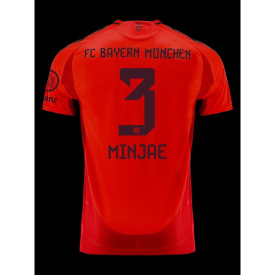 Camiseta de casa MINJAE Bayern Munich 2024/25 para mujeres