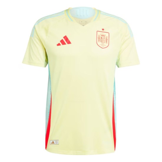 España Camiseta Versión Jugador de Visita EURO 2024